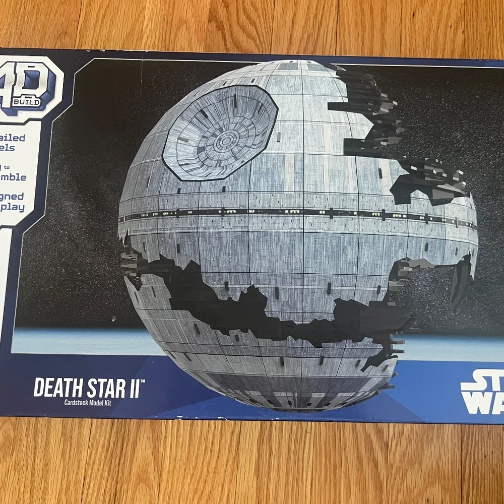 disney 3d Star Wars death star II puzzle